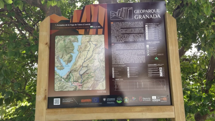 Sendero  Acequias de la Vega de Tubos SL-A 380