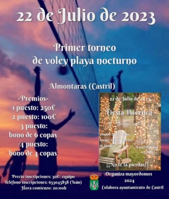 I TORNEO VOLEY PLAYA DE ALMONTARAS