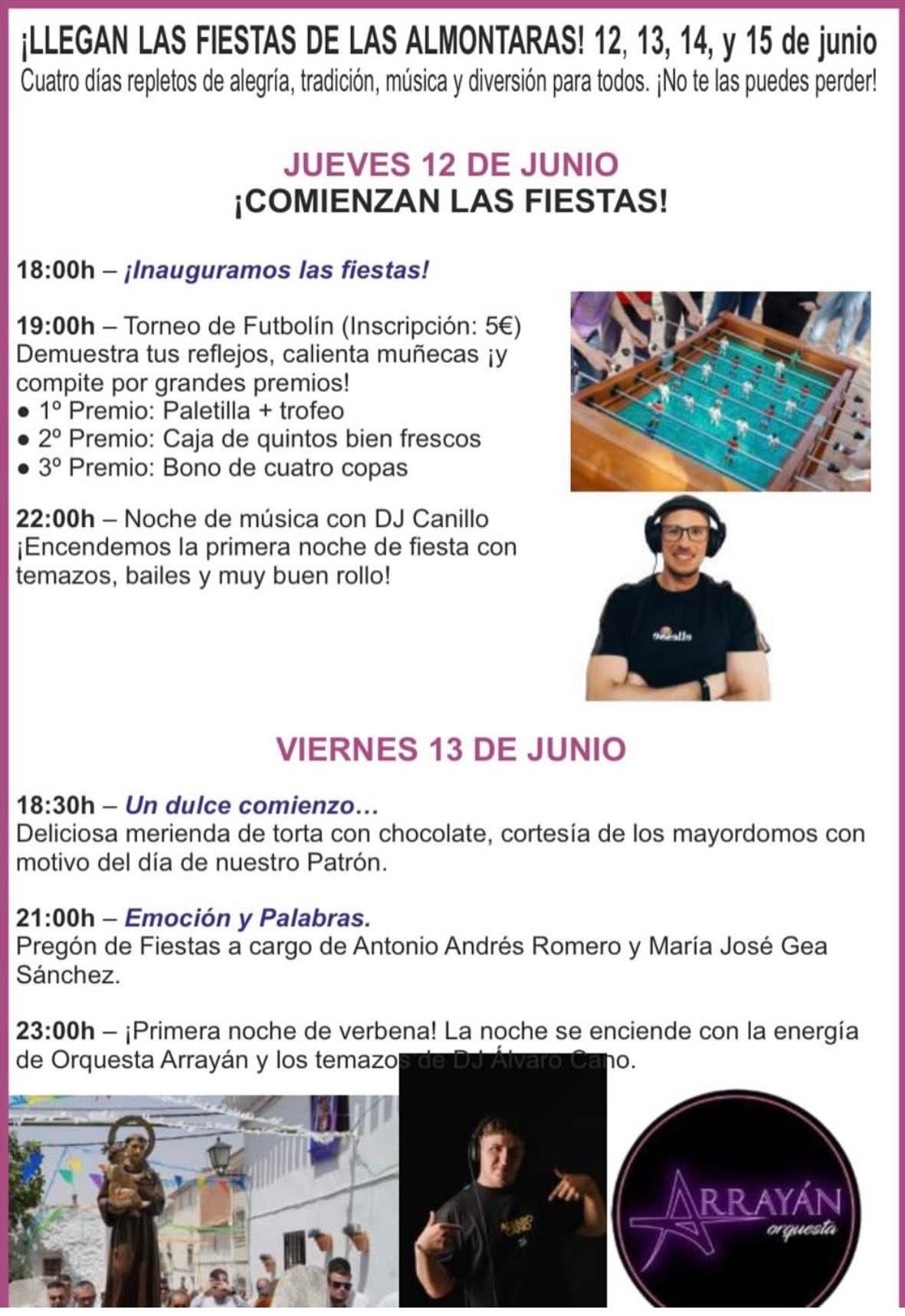 PROGRAMA FIESTAS SAN ANTONIO 1