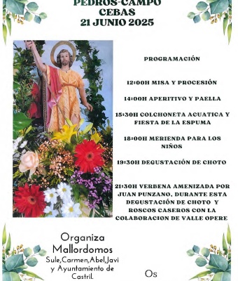 Fiestas de San Juan 2025