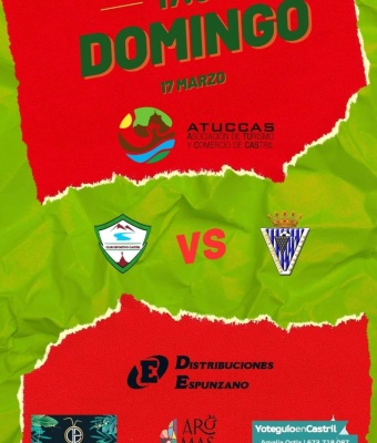 PARTIDO FÚTBOL SALA. CD. CASTRIL ATUCCAS- UNIÓN DEPORTIVA MARACENA 17:00 h.