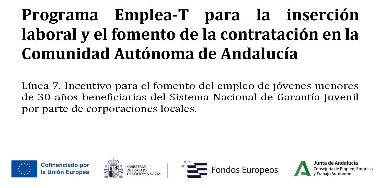 El Ayuntamiento de Castril pone en marcha el programa “Emplea-T” para la contratación de menores de 30 años