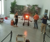 El Ayuntamiento de Castril organiza la IV edición del curso de vidrio Soplado en colaboración con la Exma. Diputación de Granada