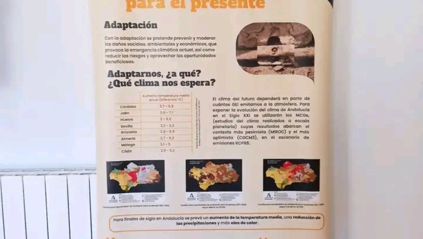 El Ayuntamiento Informa: Exposición Sobre Emergencia Climática, hasta 15 de abril.