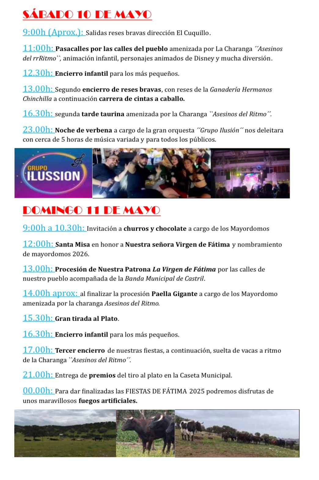 programa 2 fiestas de fatima programa 2 fiestas de fatima